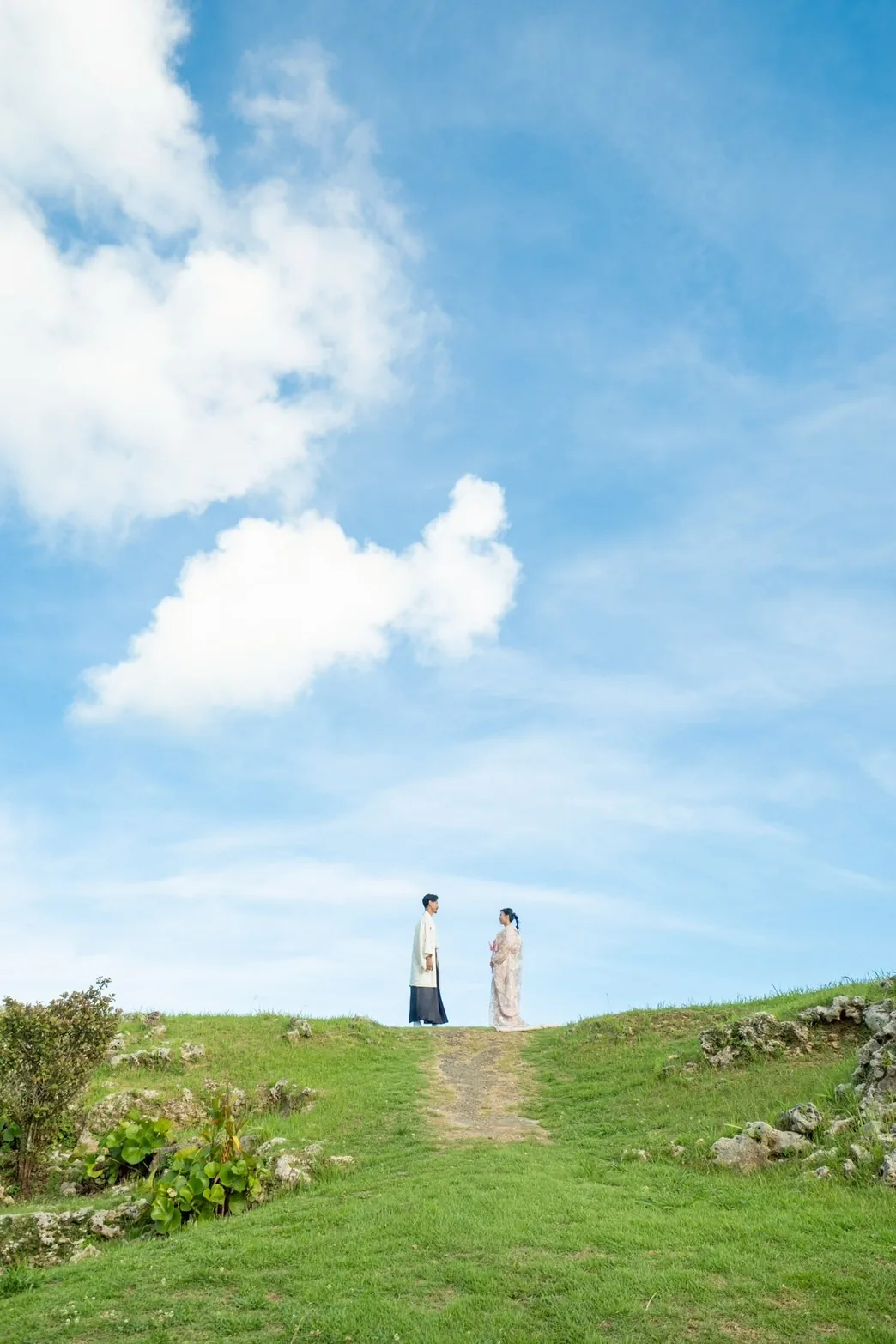 沖縄県の和装結婚式-琉球和婚