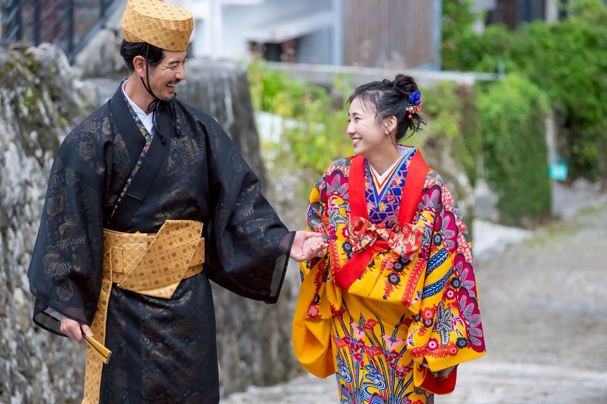 沖縄県和装結婚式ーフォトウェディング6