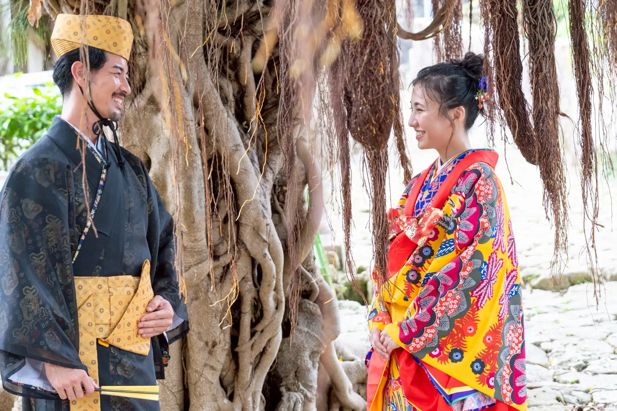 沖縄県和装結婚式ーフォトウェディング7