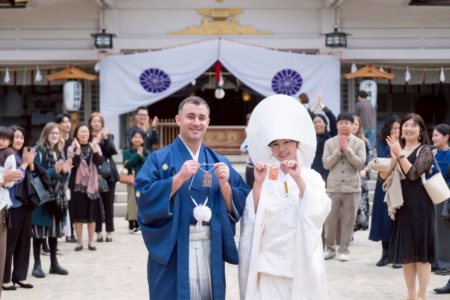 沖縄県護国神社新郎新婦