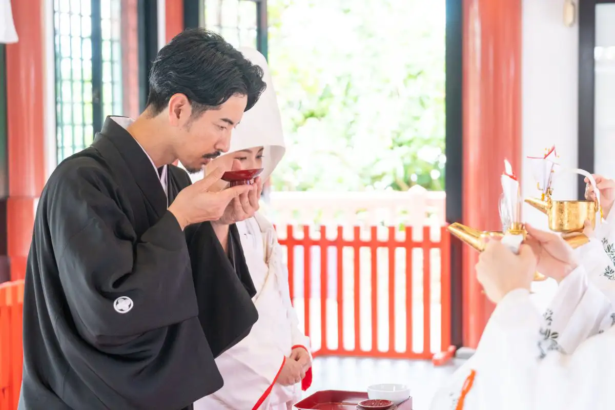 沖縄県和装結婚式の様子２