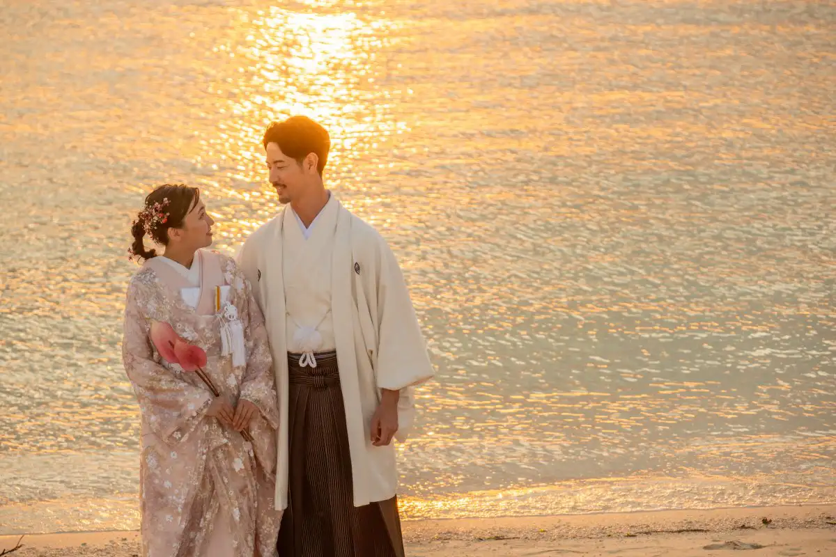 沖縄県和装結婚式ーフォトウェディング3