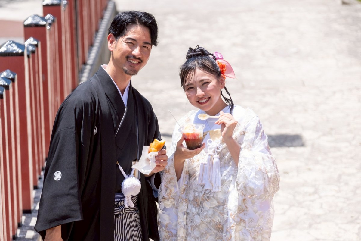 沖縄県和装結婚式ーフォトウェディング１