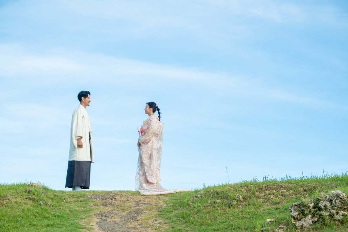 沖縄県和装結婚式ーフォトウェディング５